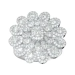 Serenity Ring- 2.34CTS-HRD-D-F/VVS-VS,595R,Total Wt – 8.09gm