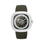 Sevenfriday T-Series Revolution SF-T2/01 Stainless Steel Automatic 45mm Skeleton Dial Men’s Watch