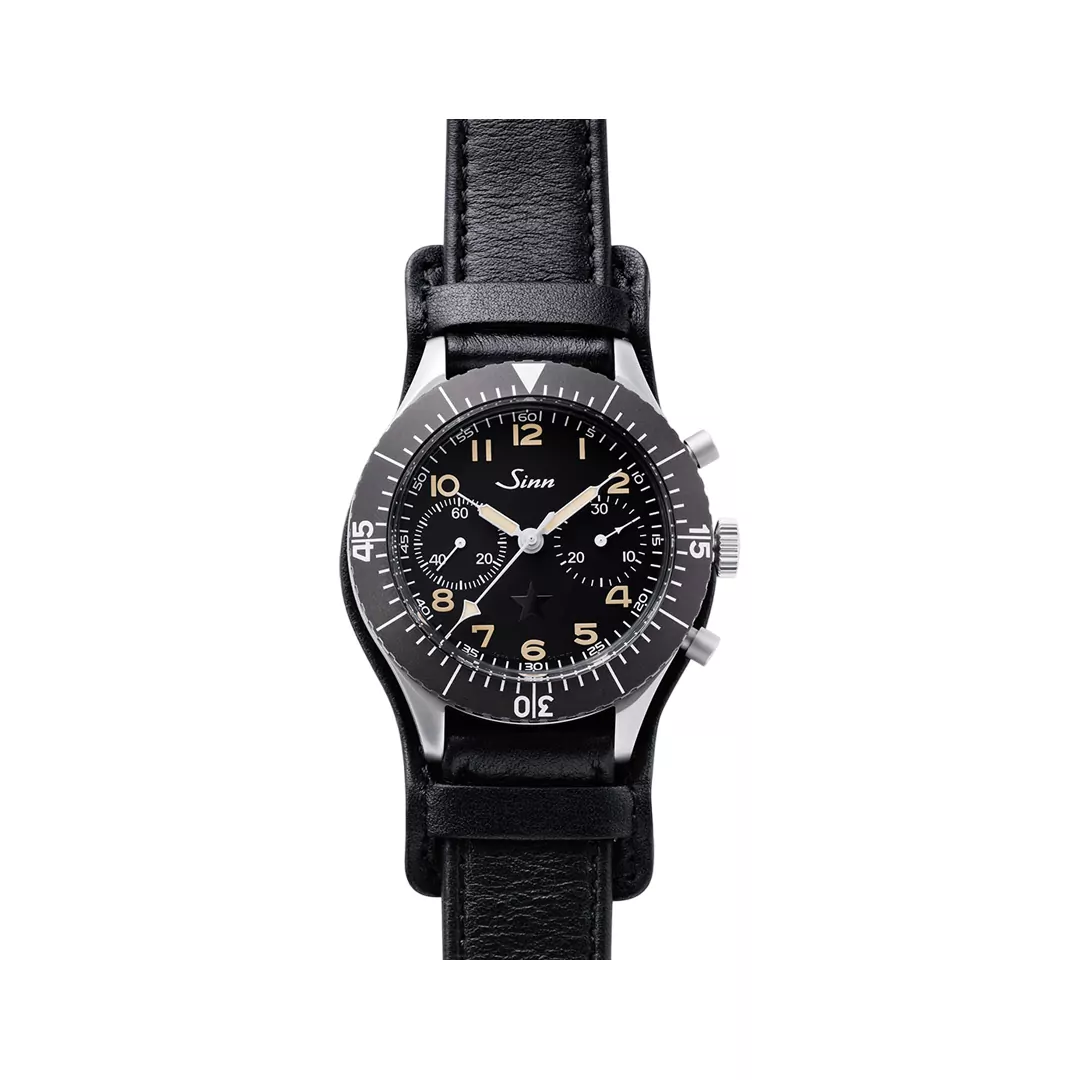Sinn-X-The-Rake-Revolution-Dark-Star-155.660-.jpg Sinn The Rake & Revolution Bundeswehr Dark Star 155.660 Black Dial 43mm Men’s Watch - Image 1