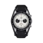 Tudor Black Bay Panda M79360N-0006 Stainless Steel Leather Strap 41mm White Dial Men’s Watch