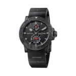 Ulysse Nardin Black Ocean 263-38Le-3 Black Ocean Wave Pattern 43mm Black Dial Mens Watch