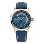 Patek Philippe Complications 5230P-001 Blue Dial World Time 38.5Mm Platinum