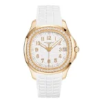 Patek Philippe Aquanaut 5268/200R-001 Luce 18K Rose Gold White Diamond-Set Bezel