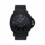 Panerai Tuttonero Luminor Pam01438 Gmt Black Dial