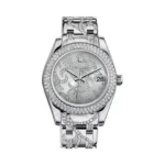 Rolex Datejust 81339-0028 White Gold Gray Dial 34mm Women’s Watch