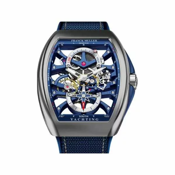 V-45-S6-SQT-YACHTING-ANC.jpg Franck Muller Vanguard Yachting Anchor Skeleton 44Mm Stainless Steel Men’S Watch - Image 1