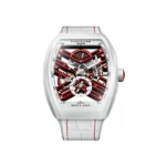 Franck Muller Vanguard V45 S6 Sqt Tt Bc Er Seven Days Skeleton Swiss Limited Edition 44Mm White Carbon Men’S Watch