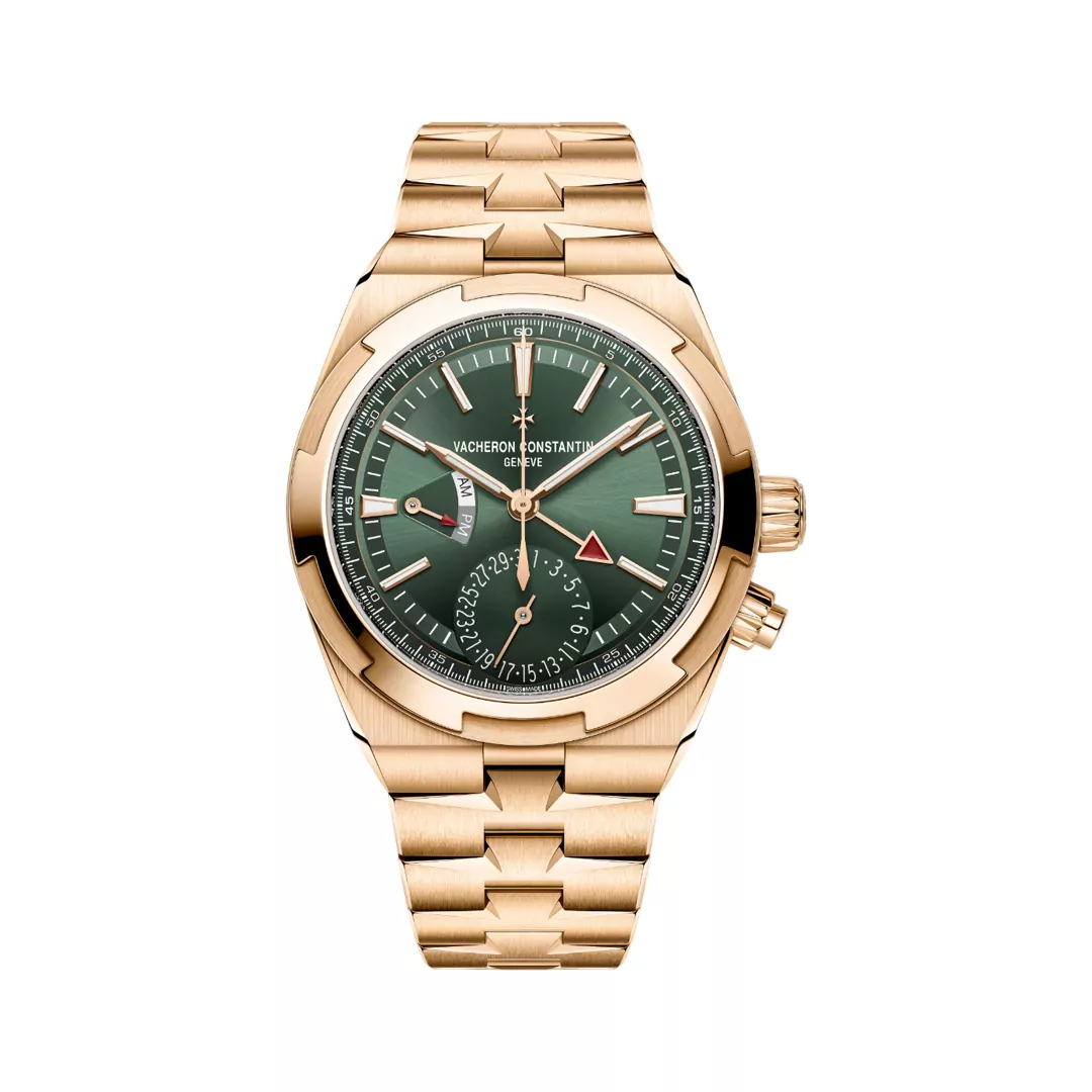 Vacheron-Constantin-Overseas-7920V-210R-B965.jpg Vacheron Constantin Overseas 7920V/210R-B965 Rose Gold Dual Time 41mm Green Dial Men’s Watch - Image 1