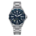 Tag Heuer Aquaracer Way201B.Ba0927 300 M Blue Index Blue Calibre 5 Automatic Blue Dial