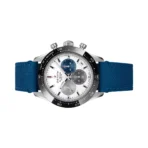 Zenith Chronomaster Sport 03.3100.3600/69.C823 Black Bezel Blue Fabric Strap 41mm White Dial Unisex Watch - Image 2