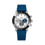 Zenith Chronomaster Sport 03.3100.3600/69.C823 Black Bezel Blue Fabric Strap 41mm White Dial Unisex Watch