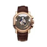 Bvlgari Daniel Roth 46X42Mm Pink Gold Anthracite Grey With Silver Dial Men’S Watch Ref. Brrp46C14Glchp