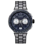 F.P. Journe LineSport Chronographe Rattrapante Platinum with a matte hammered finish