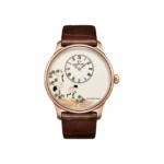 Jaquet Droz Les Ateliers D’Art Petite Heure Minute Enamel Painting 43Mm Mens Watch Ref. J005033226