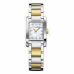 Baume &Amp; Mercier Diamant Two Tone Diamond 33Mm X 22Mm Ladies Watch