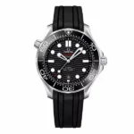 Omega Seamaster Diver 300M Co‑Axial Master Chronometer 42 Mm Black Dial Men’S Watch