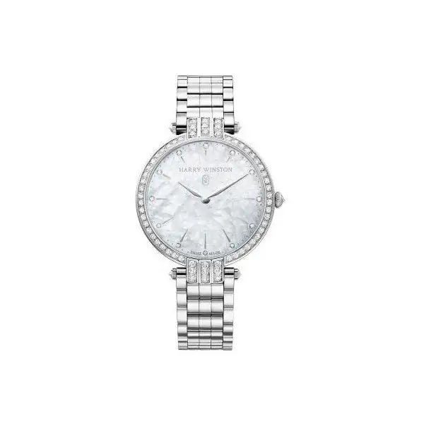 prnqhm36ww002.jpg Harry Winston Premier 18Kt White Gold 36Mm Ladies Watch - Image 1