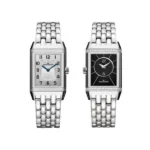 Jaeger Lecoultre Reverso Classic Medium Duetto Stainless Steel 40Mm Men’S Watch