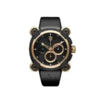 Romain Jerome Moon Invader Red Metal Chronograph 46Mm Black Pvd Coated Steel &Amp; 18Kt Rose Gold Men’S Watch