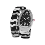 Bvlgari Serpenti Spiga Stainless Steel 35Mm Ladies Watch