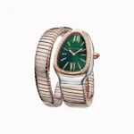 Bvlgari Serpenti Tubogas 18Kt Rose Gold With Diamonds 35Mm Ladies Watch