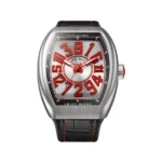Franck Muller Vanguard Crazy Hours V 45 Ch Tt Br Ja Red 44Mm Stainless Steel Men’S Watch