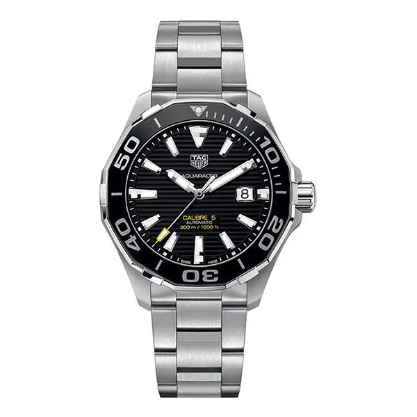 way201a-ba0927.jpg Tag Heuer Aquaracer Way201A.Ba0927 Ceramic Bezel Caliber 5 Automatic Black Dial - Image 1